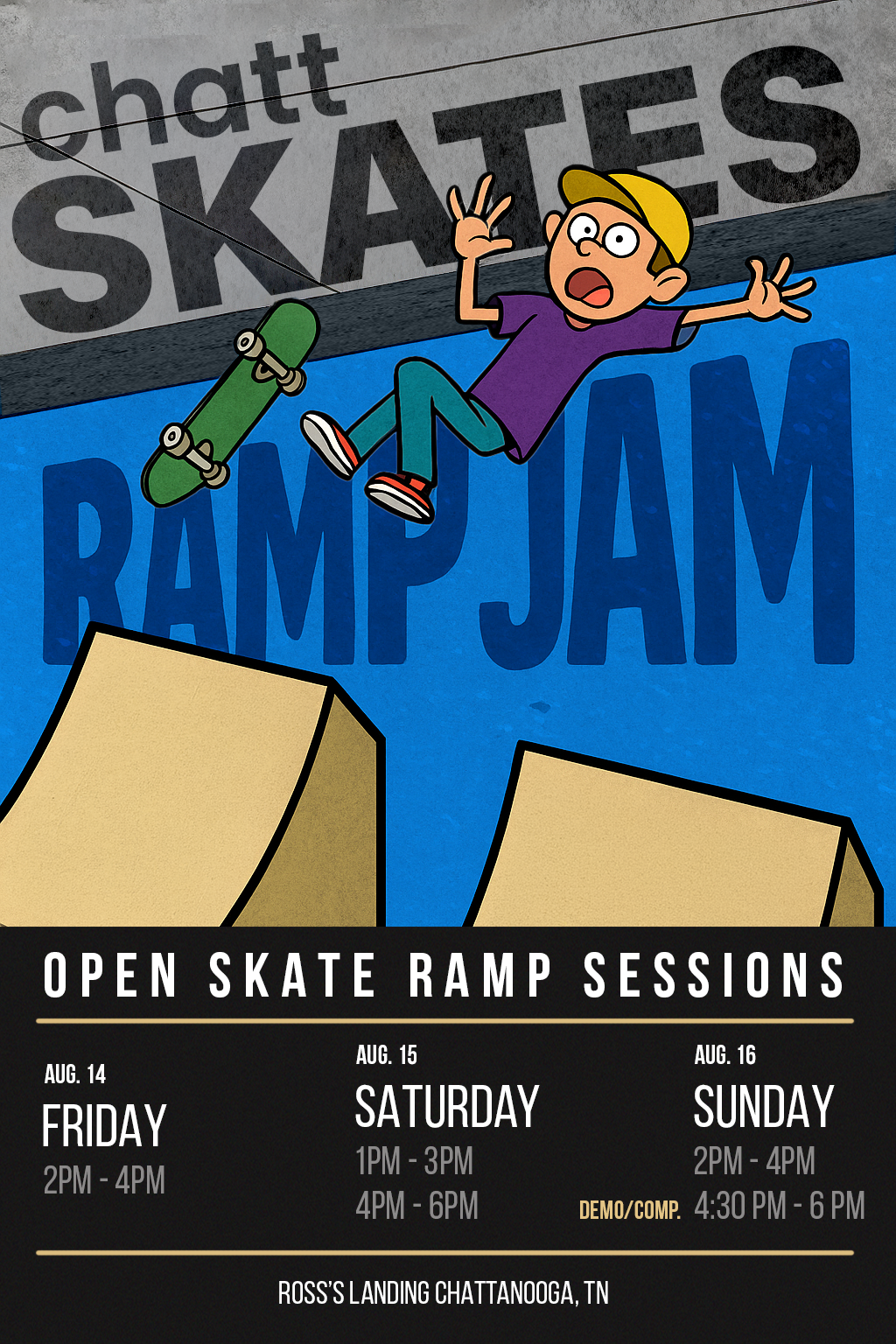 Skate Ramp Jam Schedule